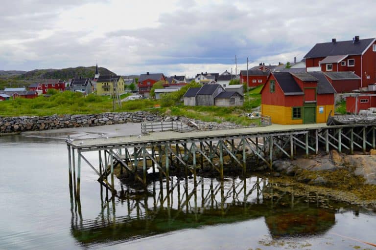 Bugøynes colorful houses