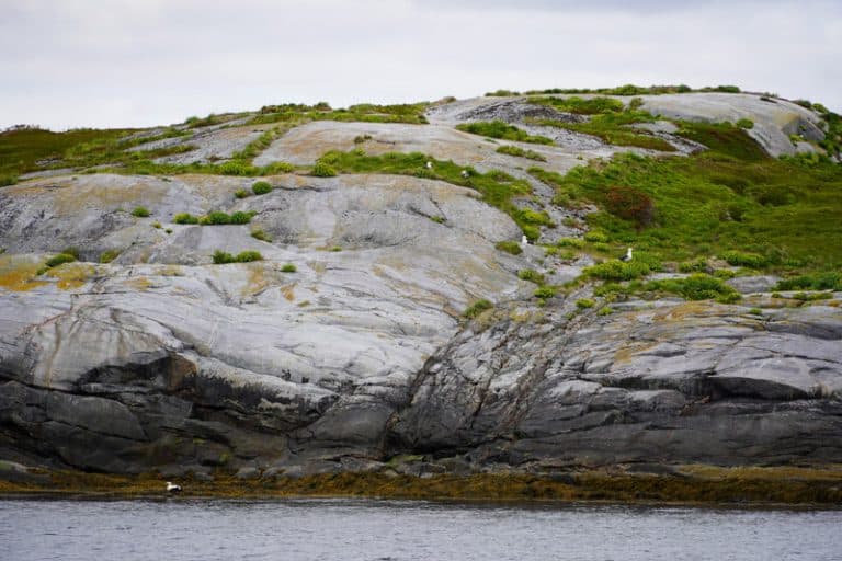 rock formation Varangerfjord