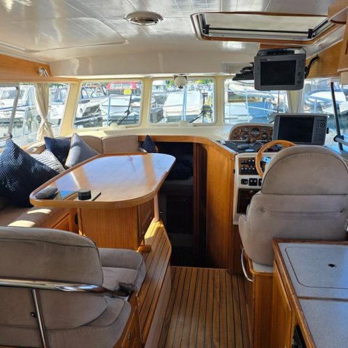 boat cabin from the inside