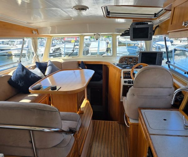 boat cabin from the inside